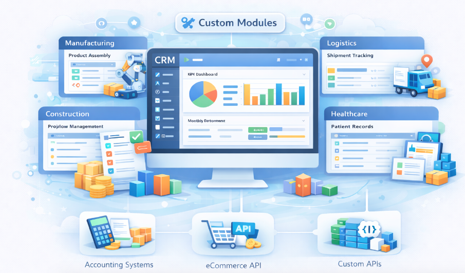 CRM custom modules
